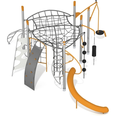 Το Agito Igloo διαθέτει ένα μοναδικό στο είδος του σχέδιο εμπνευσμένο από ιγκλού που εξάπτει τη φαντασία και προσκαλεί τα παιδιά να ξεκινήσουν συναρπαστικές περιπέτειες με θέμα την Αρκτική. Η καμπύλη δομή και οι περίπλοκες λεπτομέρειες δημιουργούν ένα οπτικά ελκυστικό και καθηλωτικό περιβάλλον παιχνιδιού. Τα παιδιά μπορούν να σκαρφαλώσουν και να κατακτήσουν διαφορετικά επίπεδα και χώρους, προωθώντας τη σωματική ανάπτυξη, την ισορροπία και τον συντονισμό.