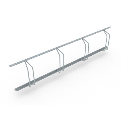 Η βάση ποδηλάτων Dorado έχει σχεδιαστεί για να συγκρατεί με ασφάλεια τα ποδήλατα στη θέση τους, μειώνοντας τον κίνδυνο κλοπής και τυχαίας ζημιάς. Η βάση διαθέτει μεμονωμένες υποδοχές όπου οι ποδηλάτες μπορούν να κλειδώνουν τα ποδήλατά τους χρησιμοποιώντας τους προτιμώμενους μηχανισμούς κλειδώματος, παρέχοντας ηρεμία και προστασία. Η βάση ποδηλάτων Dorado μπορεί να τοποθετηθεί με ασφάλεια σε τοίχους από σκυρόδεμα ή τούβλα, εξασφαλίζοντας σταθερότητα και ανθεκτικότητα. Η βάση μπορεί να εγκατασταθεί σε διάφορες διαμορφώσεις για να φιλοξενήσει διαφορετικό αριθμό ποδηλάτων, καθιστώντας την προσαρμόσιμη στις συγκεκριμένες ανάγκες της τοποθεσίας. Αυτή η παραλλαγή προσφέρει τέσσερις ρυθμιζόμενες θέσεις για ποδήλατα σε γαλβανισμένο μεταλλικό πλαίσιο.