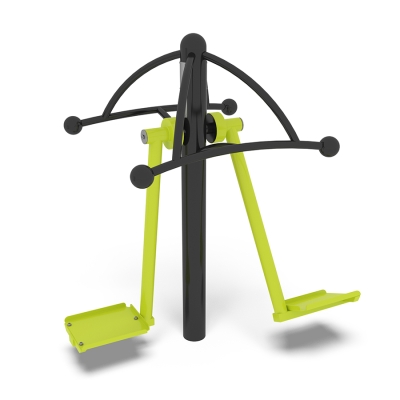 Το Air Skier είναι μια ιδανική λύση γυμναστικής για υπαίθρια γυμναστήρια, σχεδιασμένο για να τονώνει τους μύες της μέσης, των γοφών και των μηρών, ενισχύοντας παράλληλα την καρδιαγγειακή υγεία, την ισορροπία και τον συντονισμό. Ιδανικό για προπονήσεις χαμηλής έντασης ή ζέσταμα, αυτός ο εξοπλισμός επιτρέπει στους χρήστες να απολαμβάνουν απαλές, φιλικές προς τις αρθρώσεις ασκήσεις που ελαχιστοποιούν την καταπόνηση. Οι χρήστες μπορούν να αυξήσουν σταδιακά την ταχύτητα και την ένταση για να προσθέσουν πρόκληση, καθιστώντας το Air Skier κατάλληλο για όλα τα επίπεδα φυσικής κατάστασης σε πάρκα, χώρους αναψυχής και εξωτερικούς χώρους γυμναστικής.