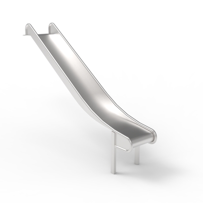 Ανθεκτική τσουλήθρα υψηλής ποιότητας από ανοξείδωτο ατσάλι, που παρέχεται με κιτ συναρμολόγησης για πλατφόρμες και δάπεδα. Η τσουλήθρα μπορεί να εγκατασταθεί σε μια πλαγιά ή σε έναν πύργο παιχνιδιού. Η ολίσθηση φέρνει στα παιδιά χαρά, βελτιώνοντας παράλληλα τη σωματική τους ανάπτυξη. Το σκαρφάλωμα και στη συνέχεια η ολίσθηση προς τα κάτω βελτιώνει την ισορροπία, την αντίληψη του χώρου και τη δύναμη. Οι κοινωνικές πτυχές της εναλλαγής και της βοήθειας μεταξύ τους προς και από την τσουλήθρα εμπλουτίζουν την εμπειρία παιχνιδιού.